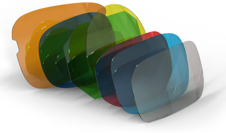 safety glasses lens colors